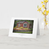 Garden Shed カード (黄色い花)