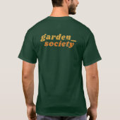 Garden Society- Grunge logo Tシャツ (裏面)