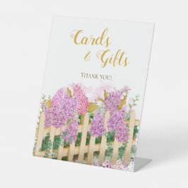 garden spring She's Fresh bridal cards gifts 台座サイン