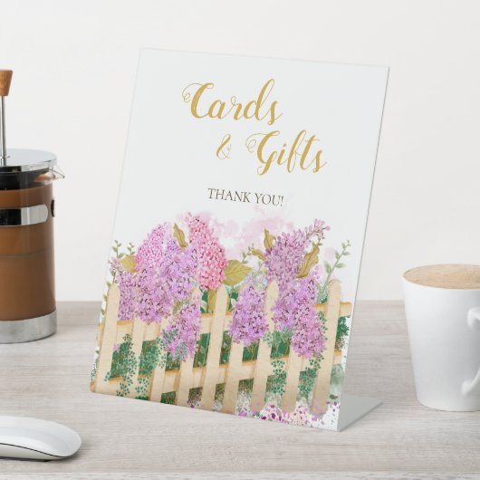 garden spring She's Fresh bridal cards gifts 台座サイン (インサイチュ)