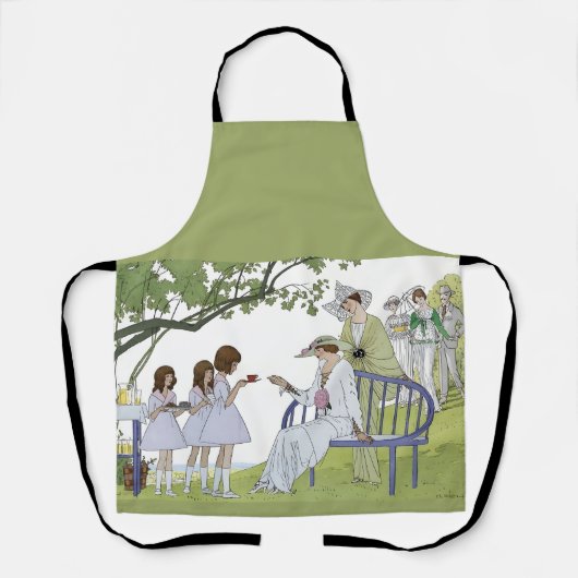 Garden tea party  エプロン (正面)