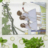 Garden tea party  キッチンタオル (折り畳み)