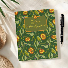 Garden Turtles Custom Title Scrapbook