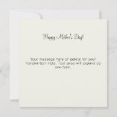 Garden Walk Mother’s Day Card Woman & Child カード (裏面)