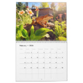 Garden Wildlife Wonders 2026 Calendar カレンダー (2月 2026)