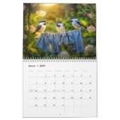 Garden Wildlife Wonders 2026 Calendar カレンダー (3月 2027)