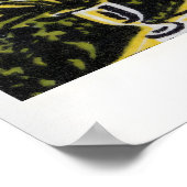 Garden with Cypress Trees Matchbox Art Print ポスター (角)