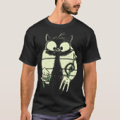 Gardener Cat Gardening Cat Cute Cat With Digging F Tシャツ (正面)