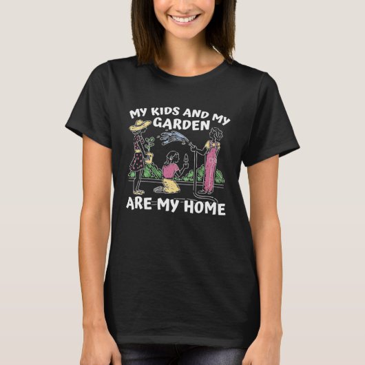 Gardener Garden  Flowers Plants Gardening Mom Tシャツ (正面)