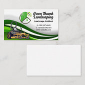 Gardener | Landscaping Vehicle  名刺 (正面/裏面)