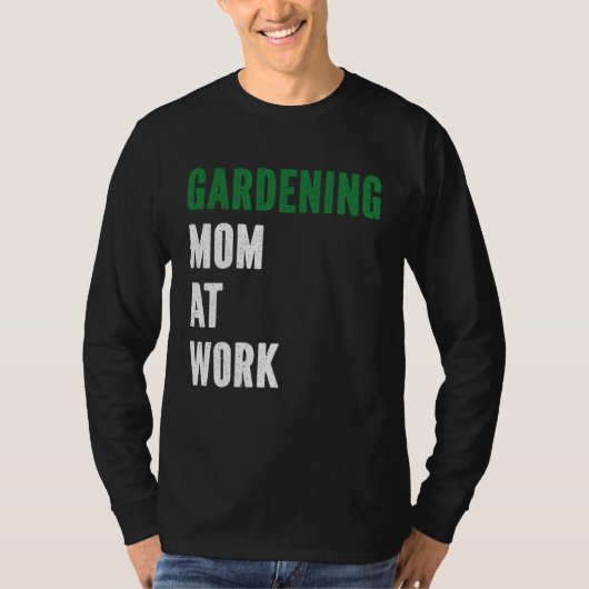 Gardener Mother Flowers  Plants Garden Gardening M Tシャツ (正面)