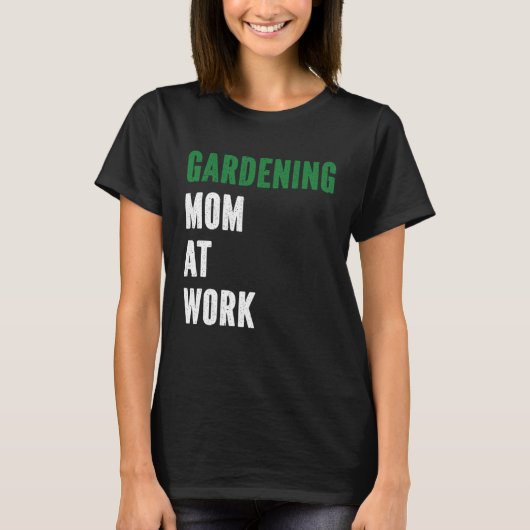 Gardener Mother Flowers  Plants Garden Gardening M Tシャツ (正面)