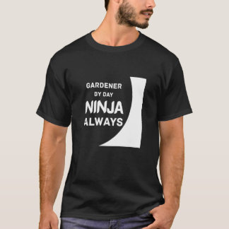 Gardener Ninja Warrior Obstacle Course Fitness Wea Tシャツ