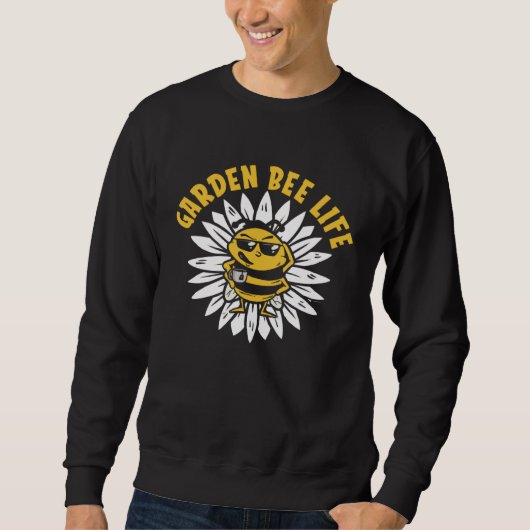 Gardener Plants Garden Flowers Gardening Bees スウェットシャツ (正面)