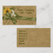 Gardener´sの歓喜 名刺 (正面/裏面)