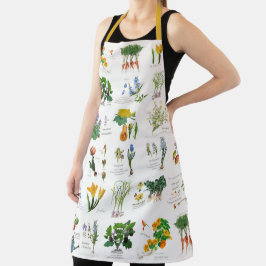 Gardener's harvest and cooking apron. エプロン