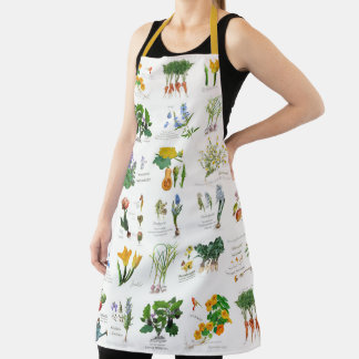 Gardener's harvest and cooking apron. エプロン
