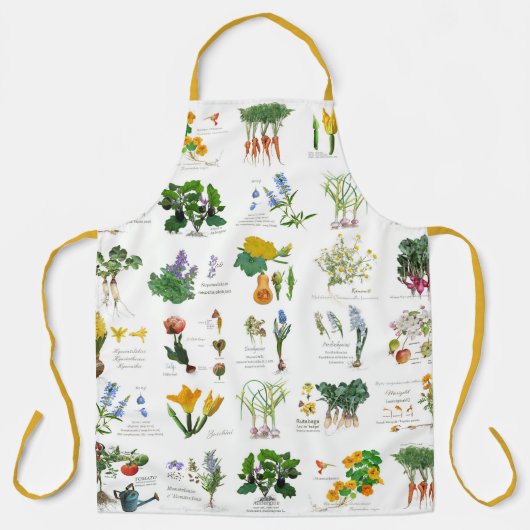 Gardener's harvest and cooking apron. エプロン (正面)