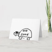 Gardenia及びトランペットはよく得ます カード (裏面)