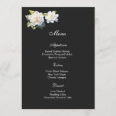 Gardenia Floral Menu Card メニュー (正面)