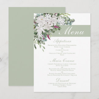 Gardenia / Snapdragon 4.5インチx 6.25インチSageメニュー メニュー