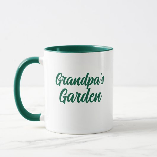 gardening coffee mug マグカップ (左)