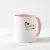 Gardening coffee mug マグカップ (正面右)