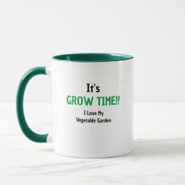 Gardening Coffee Mug "It's Grow Time" マグカップ