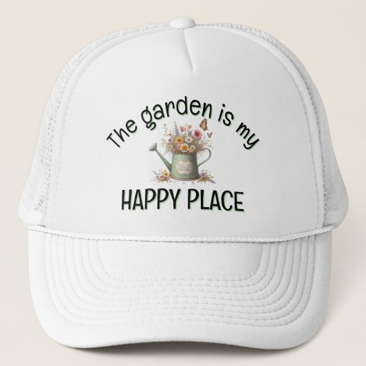 Gardening Design Hat キャップ (正面)