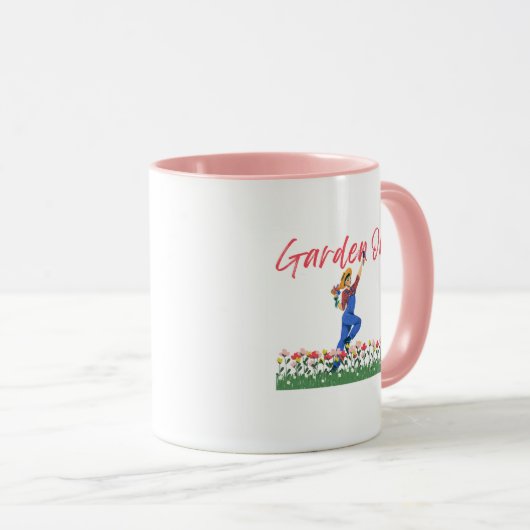 Gardening "Garden On" Coffee Cup マグカップ (正面右)