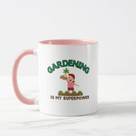 Gardening "Gardening Is My Superpower" Coffee Cup マグカップ