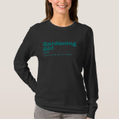Gardening Girl - Gardening Tシャツ (正面)