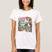 Gardening Goose Oops Got Another Plant Tシャツ (正面)