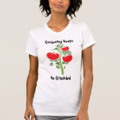 gardening keeps me grounded  tシャツ (正面)