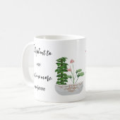Gardening Lover Fashion コーヒーマグカップ (正面左)