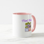 Gardening "Plant Mom" Coffee Mug マグカップ (正面右)