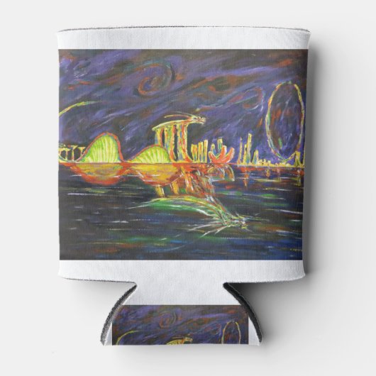 Gardens By The Bay Dragon Singapore 缶クーラー (正面)