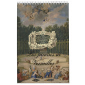 Gardens of Versailles – Die Gärten von Versailles カレンダー (カバー)