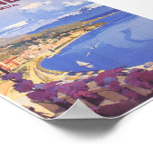 Gardone Italyヴィンテージ旅行ポスター ポスター (角)