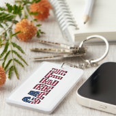 Gareth Name Vorname USA Flagge Anhänger Schlüssel キーホルダー (正面右)