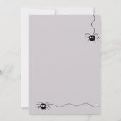 Gargoyle Halloween Party Invitation 招待状 (裏面)