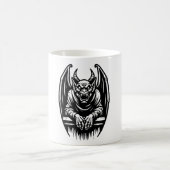 Gargoyle Illustration Mug コーヒーマグカップ (中央)