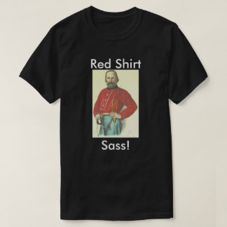 Garibaldiの赤のワイシャツ Tシャツ