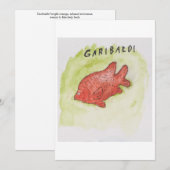 Garibaldi Greeting Card 招待状 (正面/裏面)