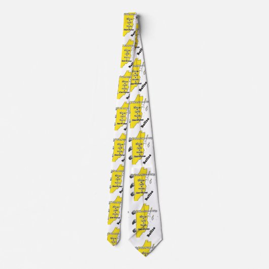 Garifunaの文化的なタイ ネクタイ (裏面)