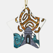 garita del Diablo y SOL Taino セラミックオーナメント (左)