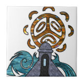 garita del Diablo y SOL Taino タイル (正面)