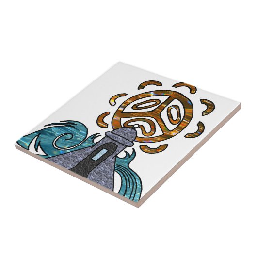 garita del Diablo y SOL Taino タイル (側面)