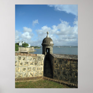 Garita Puerto Rico額縁写真 ポスター