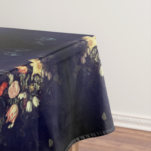 Garland of Flowers  – Blumen – Fiori – Rosen Roses テーブルクロス (インサイチュ)